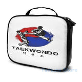 Funny Graphic print Taekwondo USB Charge Backpack men School bags Women bag