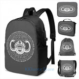 Conan the Barbarian Graphic USB Charge Backpack - Thulsa Doom