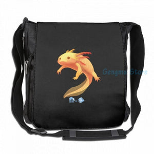 Axolotl USB Charge Backpack Funny Graphic Print School Travel Laptop Bag