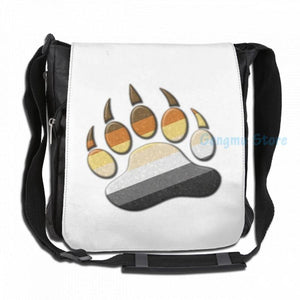 Gay Bear Pride Paw USB Charge Backpack School bags