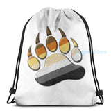 Gay Bear Pride Paw USB Charge Backpack School bags