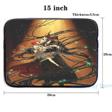 Funny Magus Bride USB Charge Backpack School Travel Bag