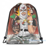 Funny Graphic Print Anuel AA USB Charge Backpack Men School Bags Women Bag
