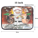Funny Graphic Print Anuel AA USB Charge Backpack Men School Bags Women Bag