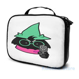 Funny Ralsei Graphic Print USB Charge Backpack School Travel Laptop Bag