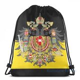 Austrian Flag USB Charge Backpack Men Women Travel Laptop Bag