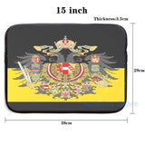 Austrian Flag USB Charge Backpack Men Women Travel Laptop Bag