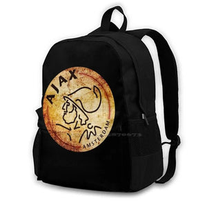 Amsterdam Club Football Laptop Travel School Bags