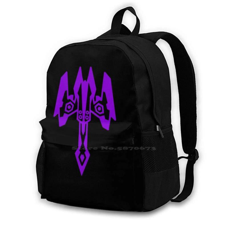 Project Vayne Crossbow Purple Arrivals Schoolbag Backpack