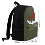 Crossbow Skull Bags Laptop Backpack Special Forces Military Vintage Army