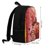 Heaven And The Dead City Backpack - Steampunk Fantasy Cowgirls