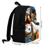 Abstract Wine & Spirits Laptop Backpack