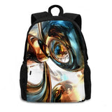 Abstract Wine & Spirits Laptop Backpack
