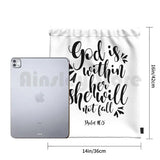 God is Within Her - Christian Shirts Women
