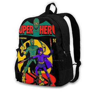 Superhero Comic Arrivals Satchel Schoolbag Backpack