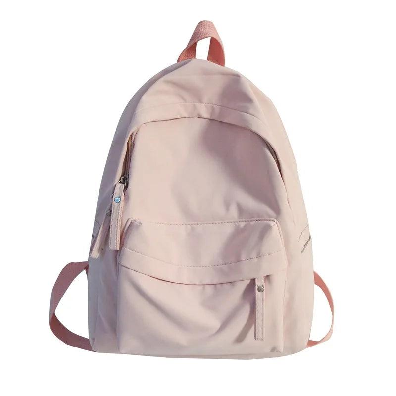 Canvas Women Backpack Anti-theft Bag for Teenage Girls School Backapck