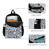 Doodles Die Antwoord Monochrome Laptop School Travel Bag
