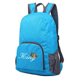 Ultralight Foldable Daypack King Queen Print Travel Hiking Backpack