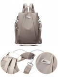 Women Small Shopping Backpacks Girls Waterproof Shoulder Bag