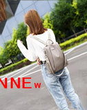 Women Small Shopping Backpacks Girls Waterproof Shoulder Bag