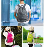 Folding Backpack for Camping Hiking Lightweight Daypack Bag