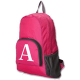Foldable Daypack Letter Print Schoolbag Ultralight Backpack