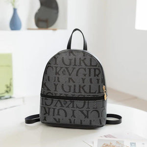 Women's Mini Backpack PU Leather Crossbody Bag Large Capacity Phone Purse