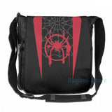Miles Morales USB Charge Backpack School Travel Laptop Bag