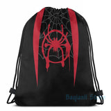 Miles Morales USB Charge Backpack School Travel Laptop Bag