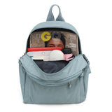 Women's Oxford Cloth Backpack Lightweight Student School Bag
