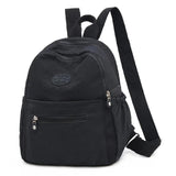 Women's Oxford Cloth Backpack Lightweight Student School Bag