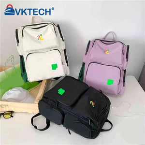 Large Capacity Backpack School Bag Multi-pocket Student College Book Bag