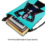 Drawstring Bag Waterproof Singer Lipa Beauty Womens Music News Top