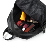 Women Backpack Waterproof PU Leather Anti-theft Large Capacity Travel Backpack