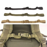2 Pcs Heavy Duty Adjustable Chest Strap for Backpack Hiking Jogging