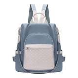 Casual Rhombus Backpack Large Capacity Schoolbag