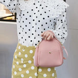 Lichee Leather Mini Backpack Crossbody Bag for Women