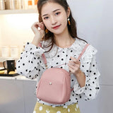 Lichee Leather Mini Backpack Crossbody Bag for Women