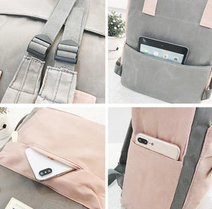 Youth Style Shoulder Bag Laptop Backpack for Girls Boys Travel