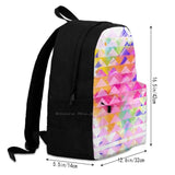Paint Arrivals Satchel Schoolbag Bags Backpack Pink Purple E