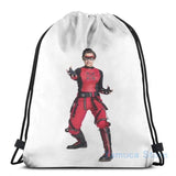 Funny Graphic Print Chapa Danger Force USB Charge Backpack