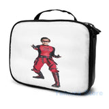 Funny Graphic Print Chapa Danger Force USB Charge Backpack