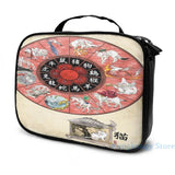 Okami Zodiac Wheel USB Charge Backpack School Travel Laptop Bag