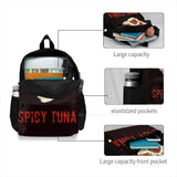 Spicy Tuna Travel Laptop Bagpack Bags