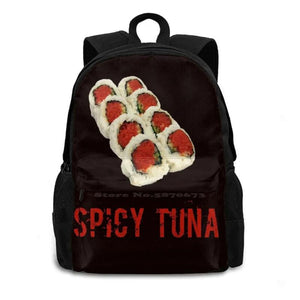 Spicy Tuna Travel Laptop Bagpack Bags