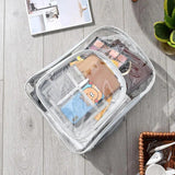 Eco-Friendly Transparent Backpack Storage Large Capacity PVC Unisex