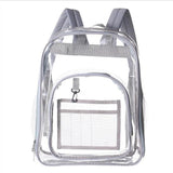 Eco-Friendly Transparent Backpack Storage Large Capacity PVC Unisex