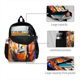 Richard Dying At Bosworth Field Travel Laptop Bagpack Bags