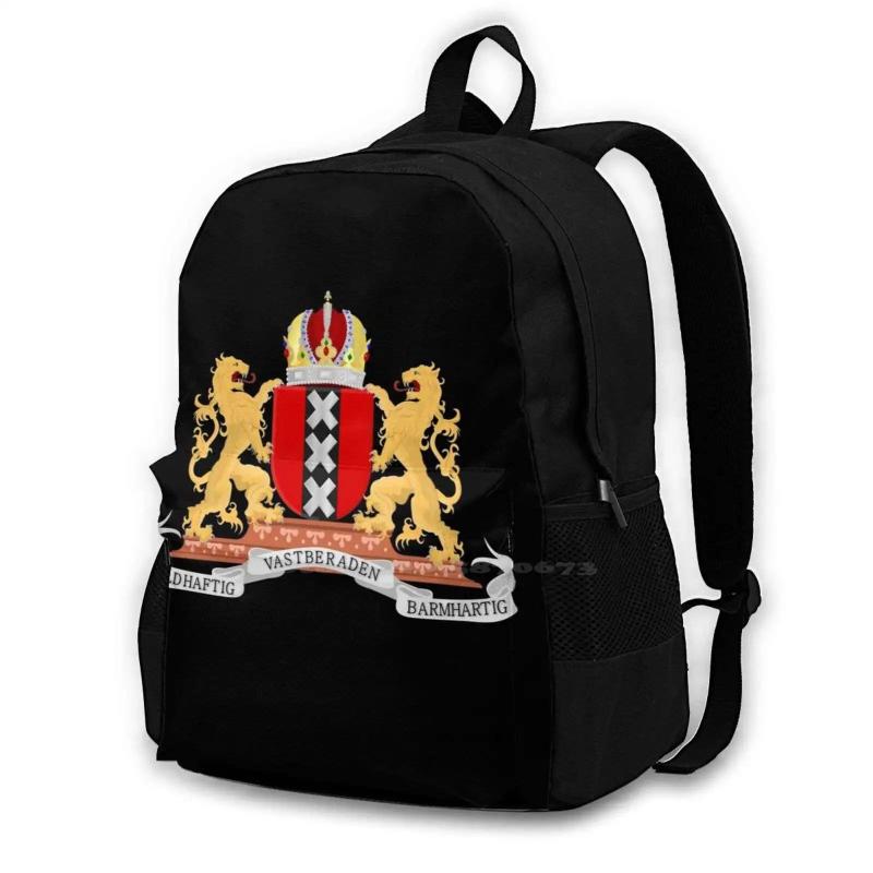 Coat Of Arms Of Amsterdam Backpacks