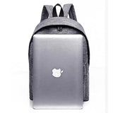 Canvas Backpack School College Student Bag Men Women